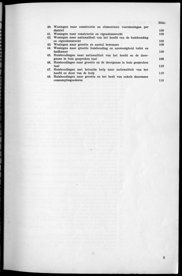 VOLKSTELLING 1960. Curaҫao, Bonaire, St.Maarten, St. Eustatius en Saba - Page 5