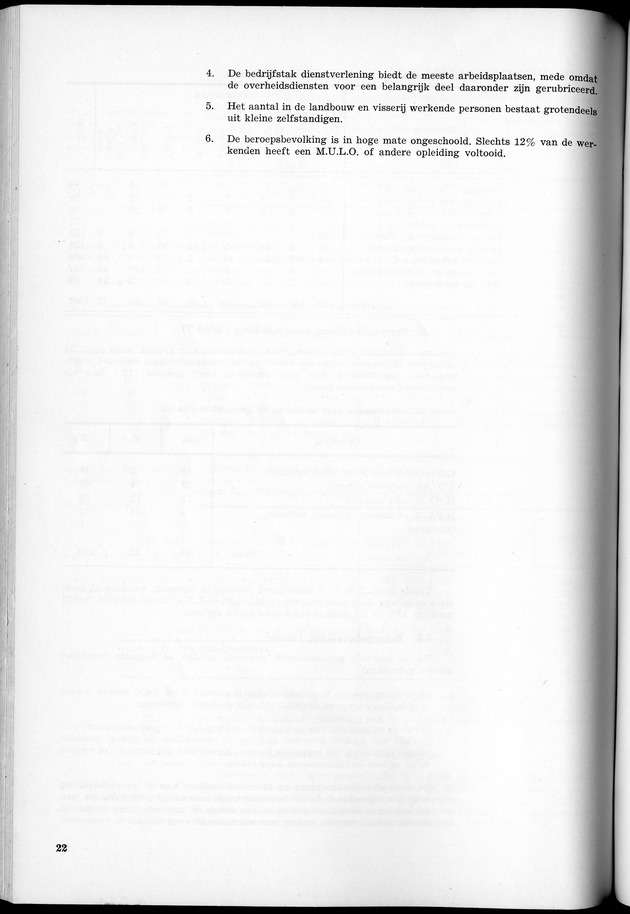 VOLKSTELLING 1960. Curaҫao, Bonaire, St.Maarten, St. Eustatius en Saba - Page 22