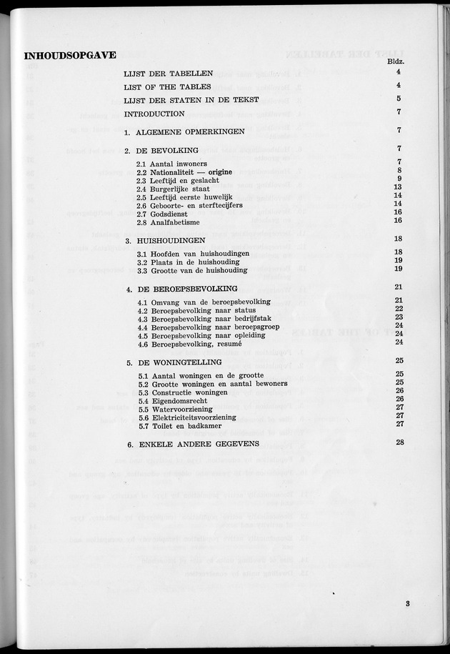 VOLKSTELLING 1960. Curaҫao, Bonaire, St.Maarten, St. Eustatius en Saba - Page 3