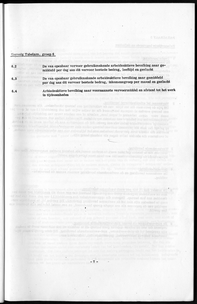 Deel A1 De uitkomsten van de Volkstelling & Handleiding voor het raadplegen van de tabellen - Page 7