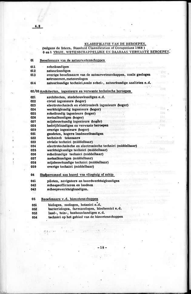 Deel A1 De uitkomsten van de Volkstelling & Handleiding voor het raadplegen van de tabellen - Page 18