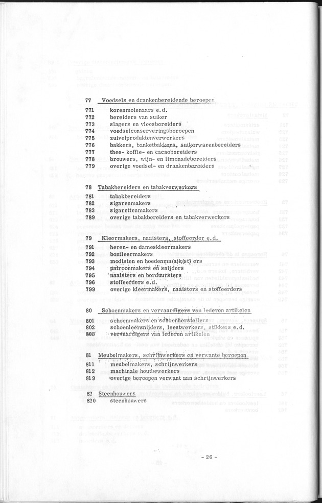 Deel A1 De uitkomsten van de Volkstelling & Handleiding voor het raadplegen van de tabellen - Page 26