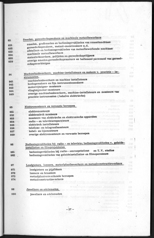 Deel A1 De uitkomsten van de Volkstelling & Handleiding voor het raadplegen van de tabellen - Page 27