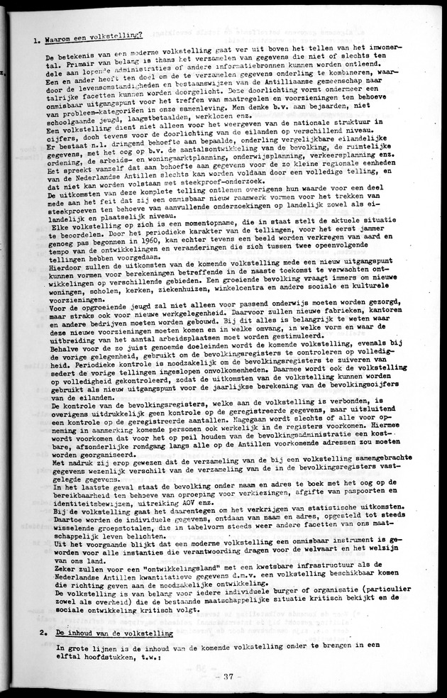 Deel A1 De uitkomsten van de Volkstelling & Handleiding voor het raadplegen van de tabellen - Page 37