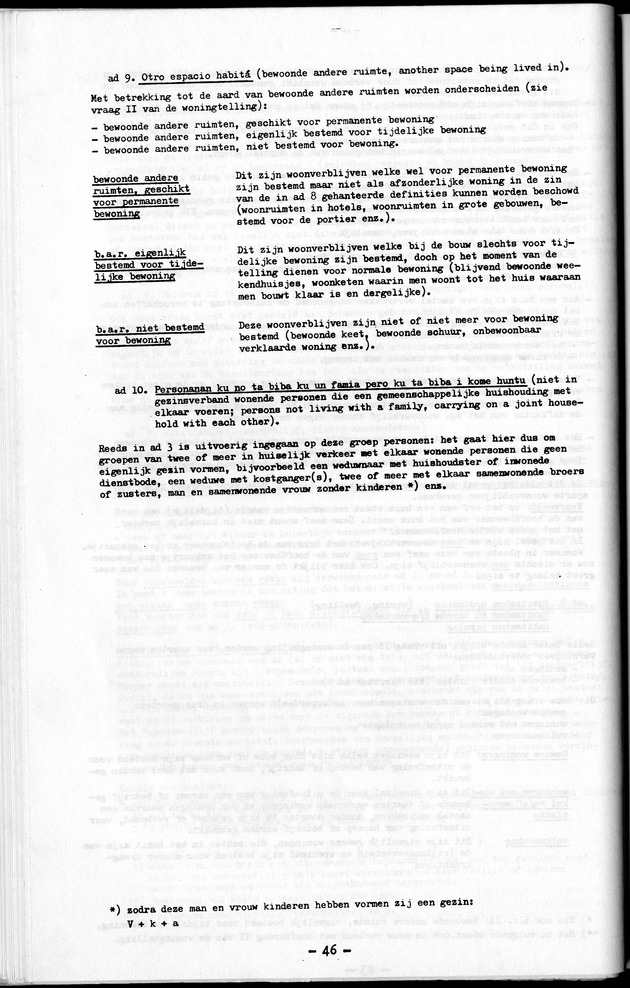 Deel A1 De uitkomsten van de Volkstelling & Handleiding voor het raadplegen van de tabellen - Page 46