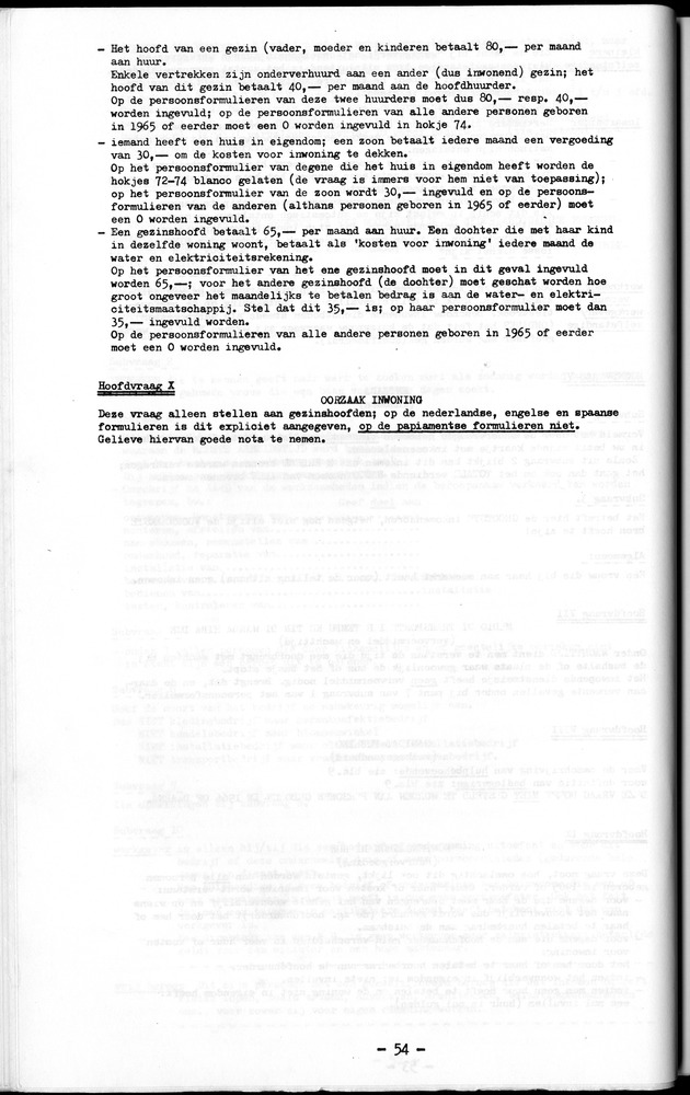 Deel A1 De uitkomsten van de Volkstelling & Handleiding voor het raadplegen van de tabellen - Page 54