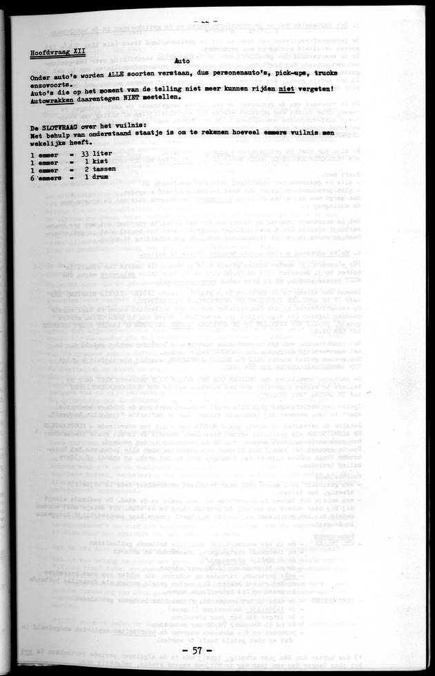 Deel A1 De uitkomsten van de Volkstelling & Handleiding voor het raadplegen van de tabellen - Page 57