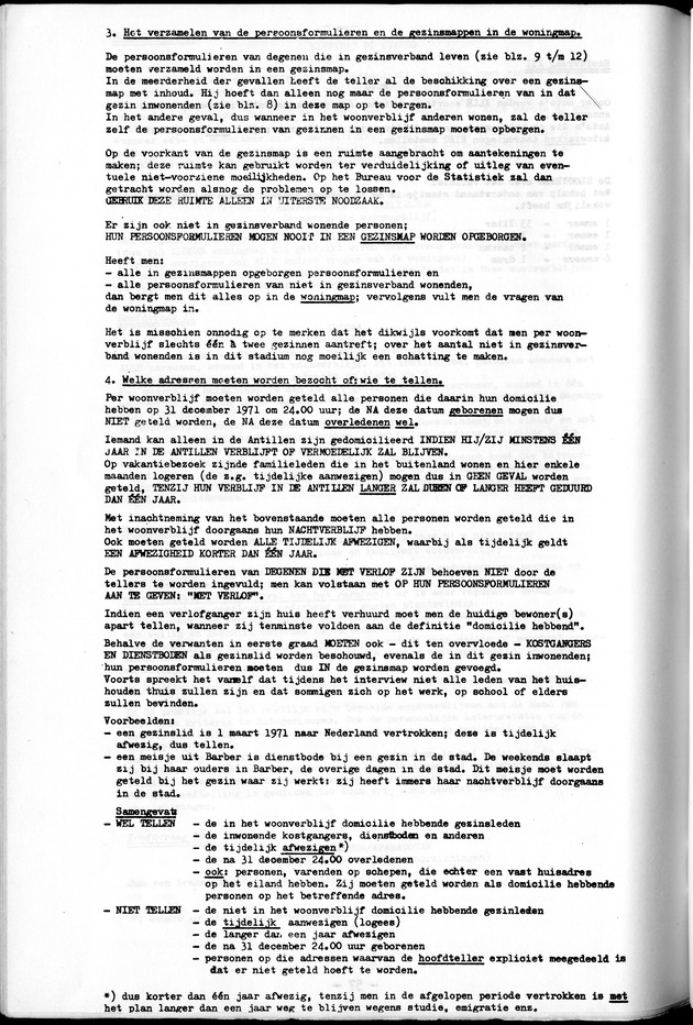 Deel A1 De uitkomsten van de Volkstelling & Handleiding voor het raadplegen van de tabellen - Page 58