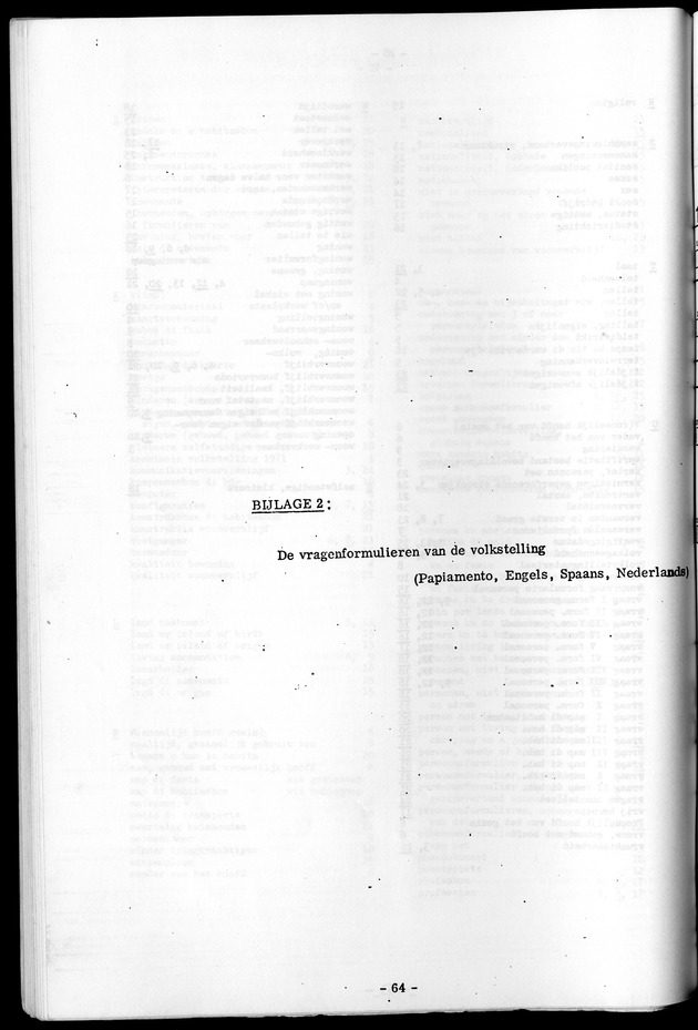 Deel A1 De uitkomsten van de Volkstelling & Handleiding voor het raadplegen van de tabellen - Page 64