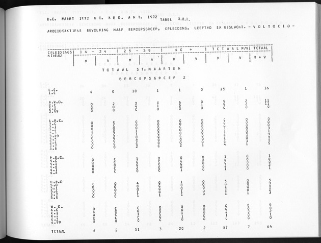 Deel A8. De uitkomsten van de Volkstelling & Uitkomsten Sint Maarten - Page 175