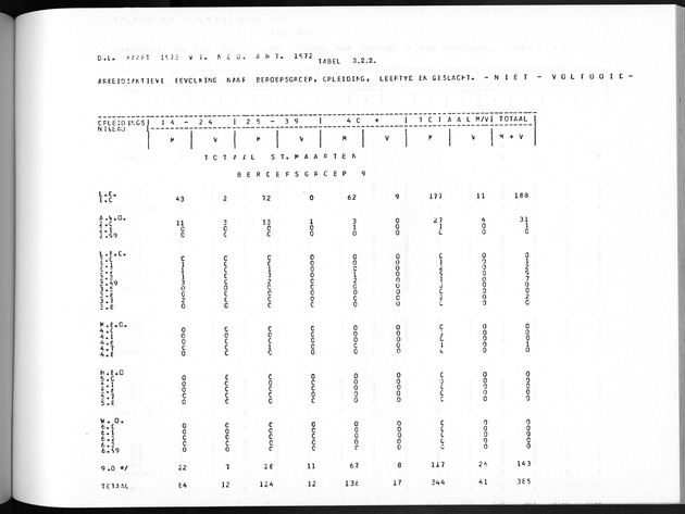 Deel A8. De uitkomsten van de Volkstelling & Uitkomsten Sint Maarten - Page 209
