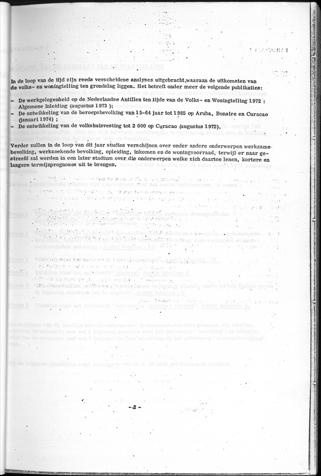 Deel B1 De uitkomsten van de Woningtelling; Handleiding voor het raadplegen van de tabellen - Page 2