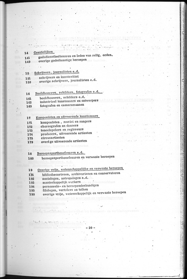 Deel B1 De uitkomsten van de Woningtelling; Handleiding voor het raadplegen van de tabellen - Page 20