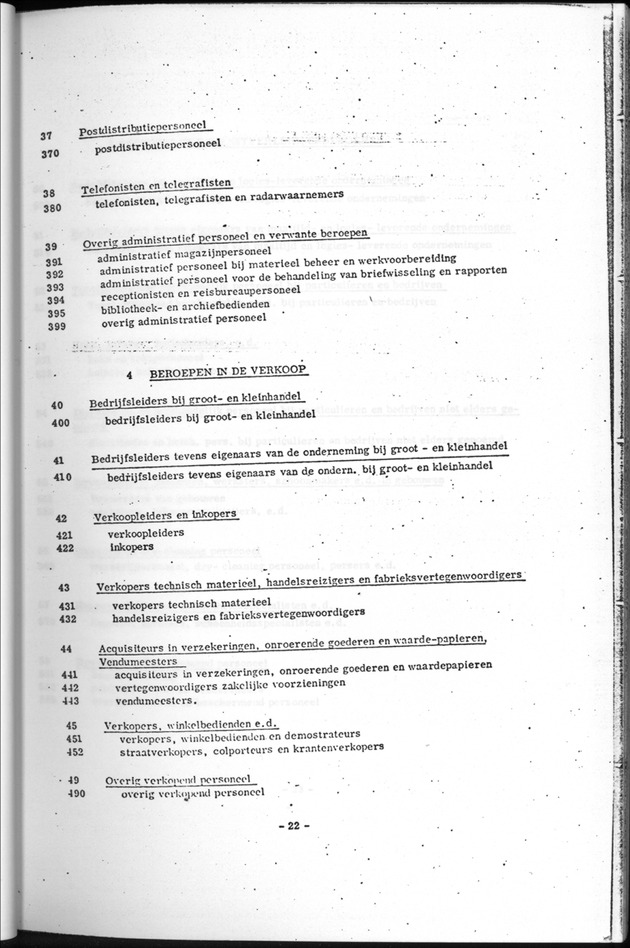 Deel B1 De uitkomsten van de Woningtelling; Handleiding voor het raadplegen van de tabellen - Page 22