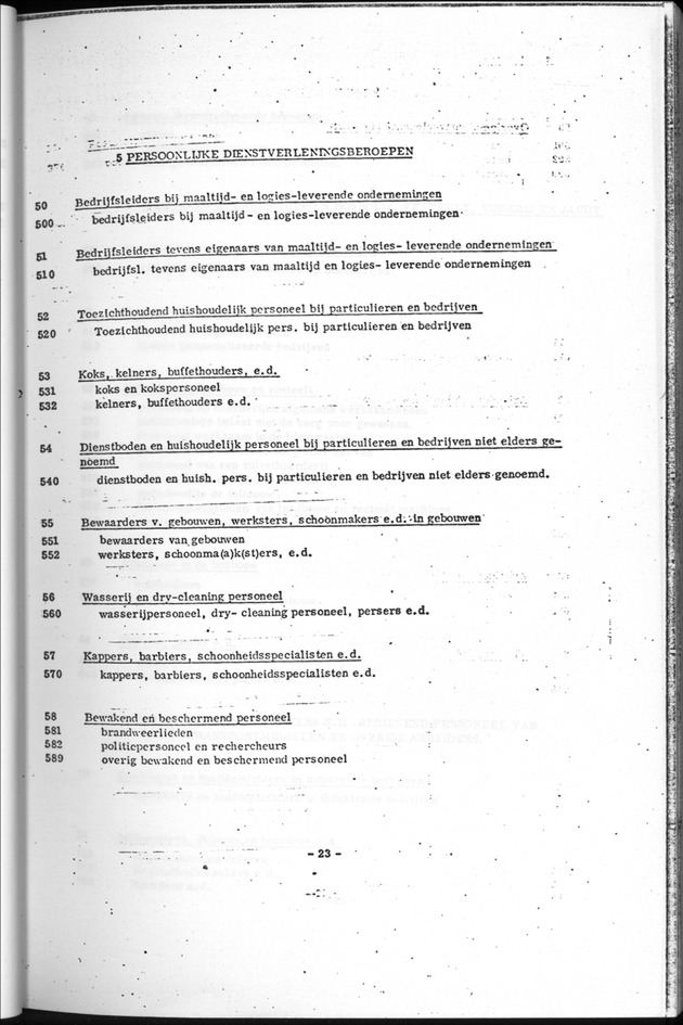 Deel B1 De uitkomsten van de Woningtelling; Handleiding voor het raadplegen van de tabellen - Page 23