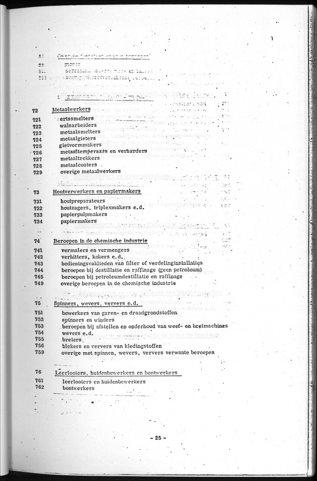 Deel B1 De uitkomsten van de Woningtelling; Handleiding voor het raadplegen van de tabellen - Page 25