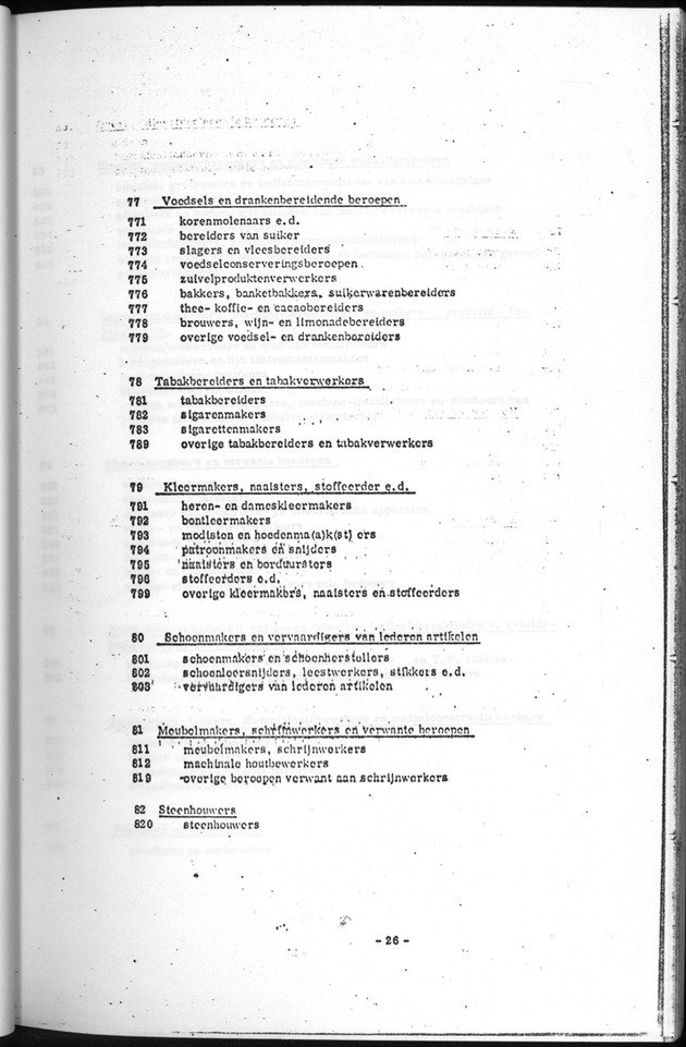 Deel B1 De uitkomsten van de Woningtelling; Handleiding voor het raadplegen van de tabellen - Page 26