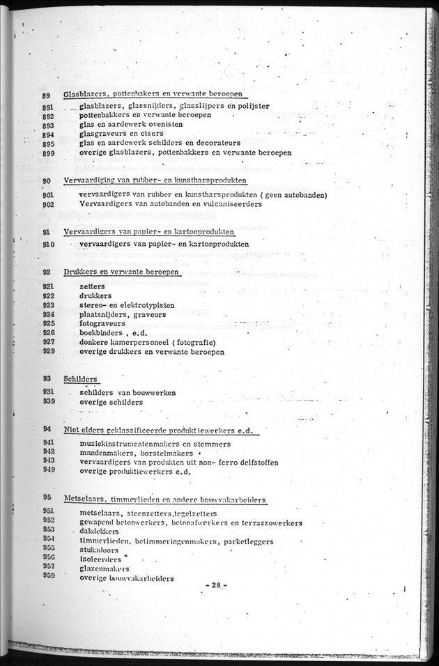Deel B1 De uitkomsten van de Woningtelling; Handleiding voor het raadplegen van de tabellen - Page 28