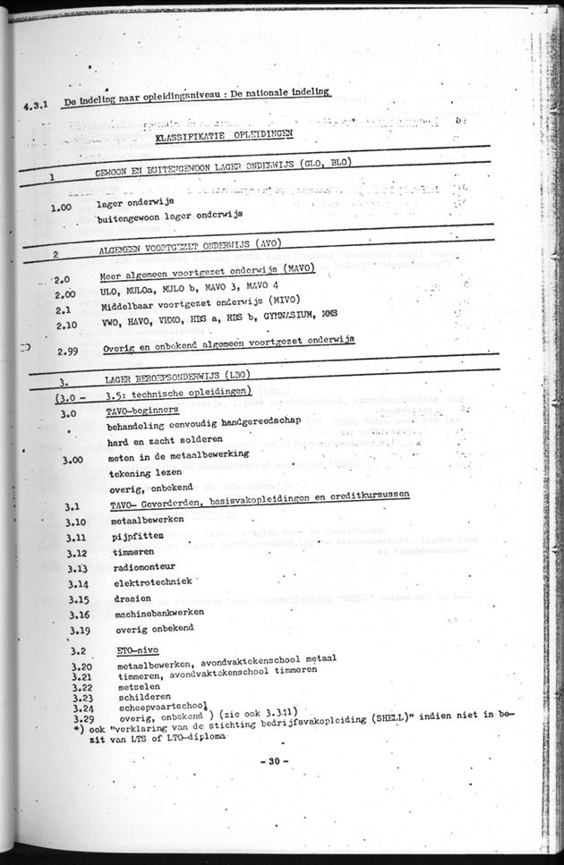 Deel B1 De uitkomsten van de Woningtelling; Handleiding voor het raadplegen van de tabellen - Page 30