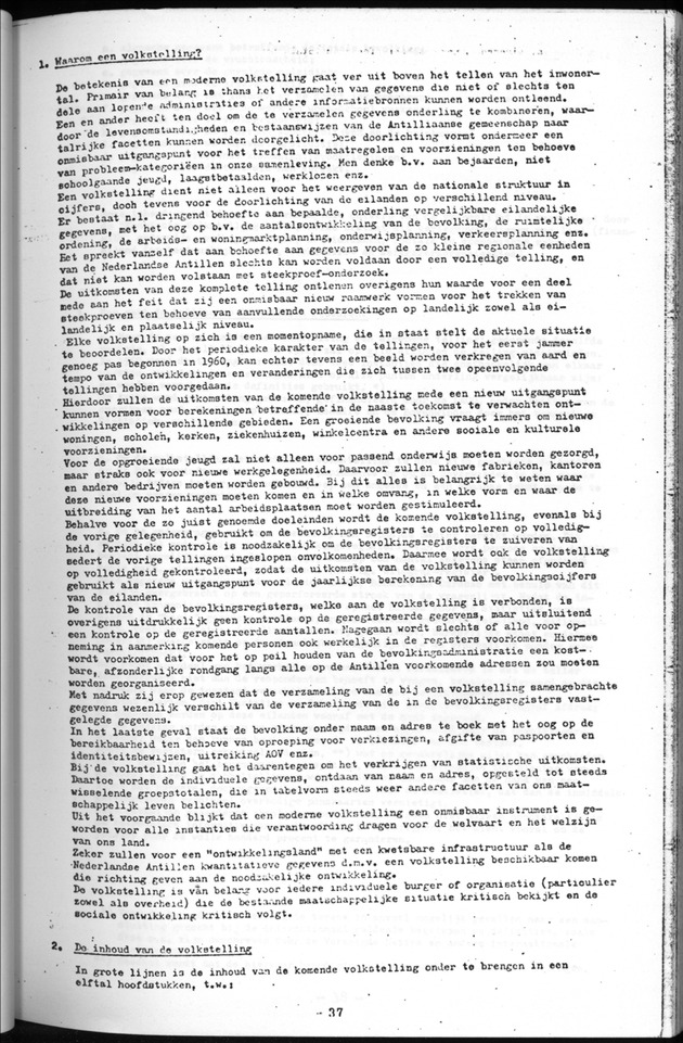 Deel B1 De uitkomsten van de Woningtelling; Handleiding voor het raadplegen van de tabellen - Page 37