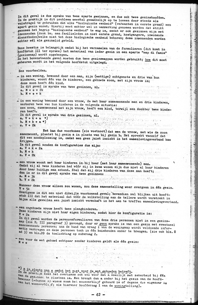 Deel B1 De uitkomsten van de Woningtelling; Handleiding voor het raadplegen van de tabellen - Page 42