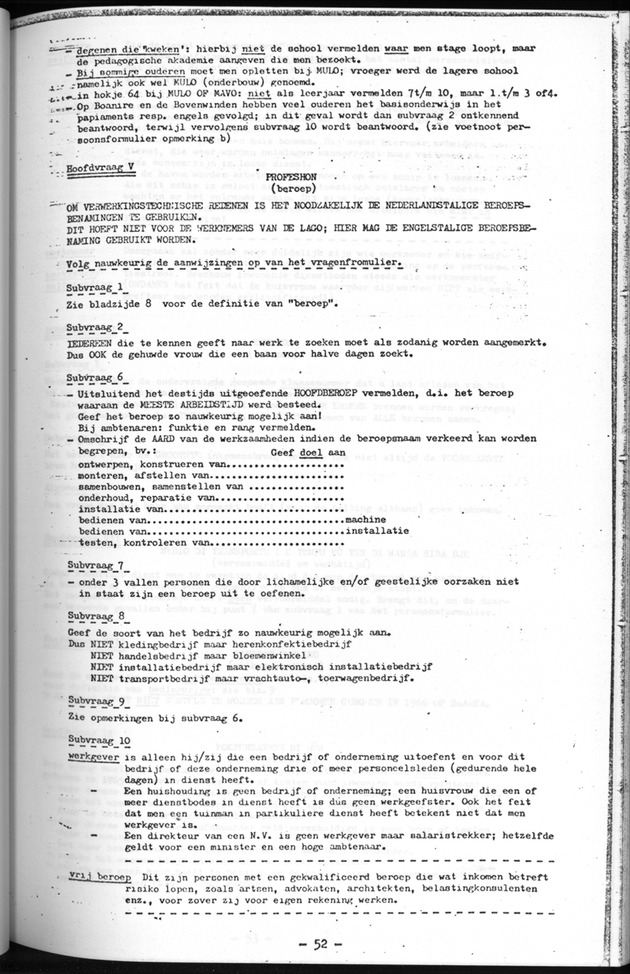 Deel B1 De uitkomsten van de Woningtelling; Handleiding voor het raadplegen van de tabellen - Page 51