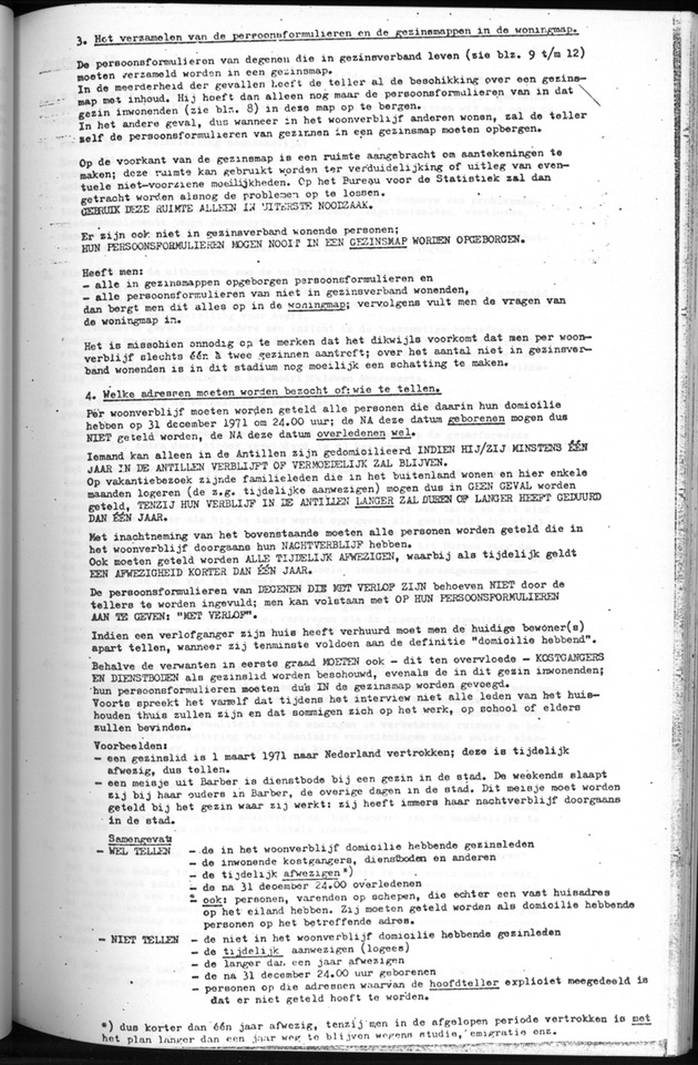 Deel B1 De uitkomsten van de Woningtelling; Handleiding voor het raadplegen van de tabellen - Page 58