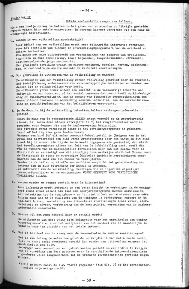 Deel B1 De uitkomsten van de Woningtelling; Handleiding voor het raadplegen van de tabellen - Page 59