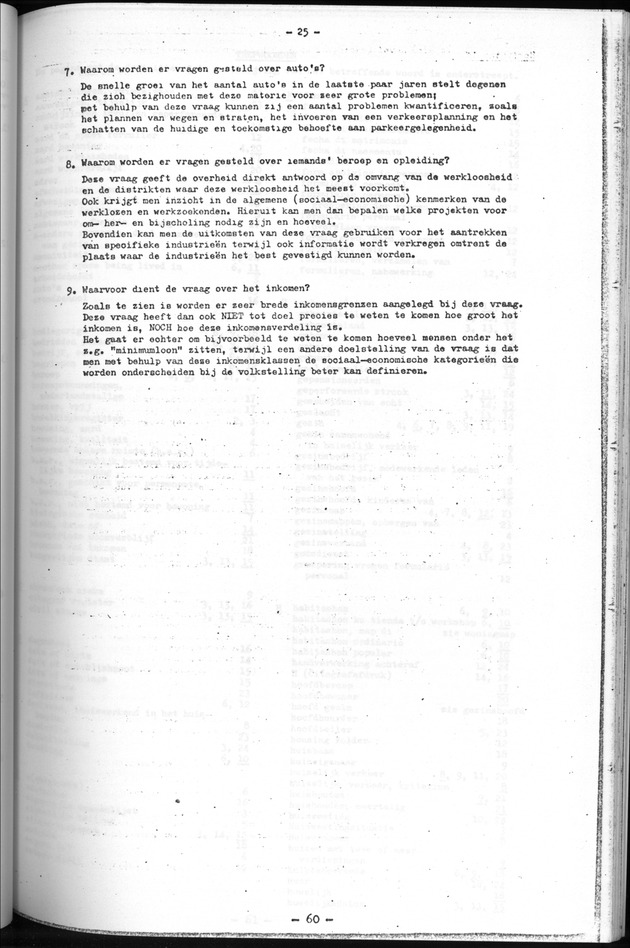 Deel B1 De uitkomsten van de Woningtelling; Handleiding voor het raadplegen van de tabellen - Page 60