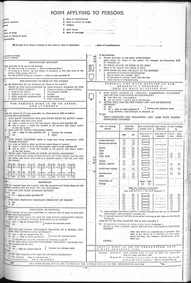Deel B1 De uitkomsten van de Woningtelling; Handleiding voor het raadplegen van de tabellen - Page 67