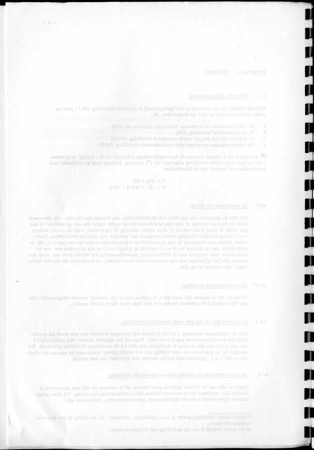 De werkgelegenheid op de Nederlandse Antillen ten tijde van de Volks- en Woningtelling 1972. - Blank Page