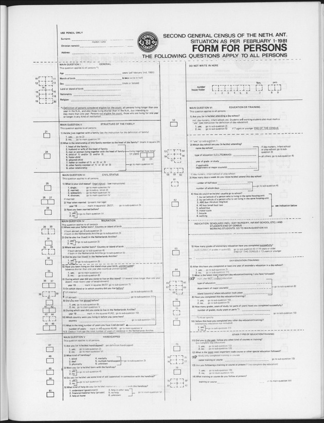 Publikatie nr 2 Aanzet tot een kader voor analyse van de censusgegevens - Page 51