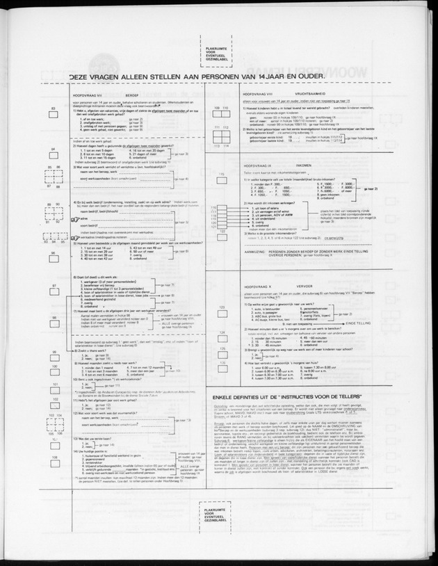 Publikatie nr 2 Aanzet tot een kader voor analyse van de censusgegevens - Page 54