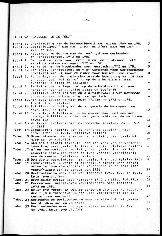 Censuspublikatie B.2 Ekonomische en sociaal-ekonomische karakteristieken van de Bonairiaanse bevolking - Page 3