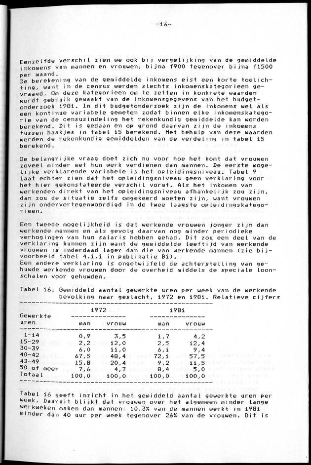 Censuspublikatie B.2 Ekonomische en sociaal-ekonomische karakteristieken van de Bonairiaanse bevolking - Page 16