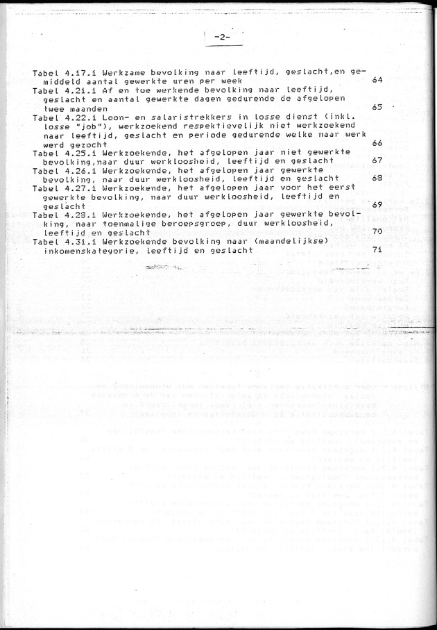 Censuspublikatie B.4 Ekonomische en sociaal-ekonomische karakteristieken van de Arubaanse bevolking - Page 2