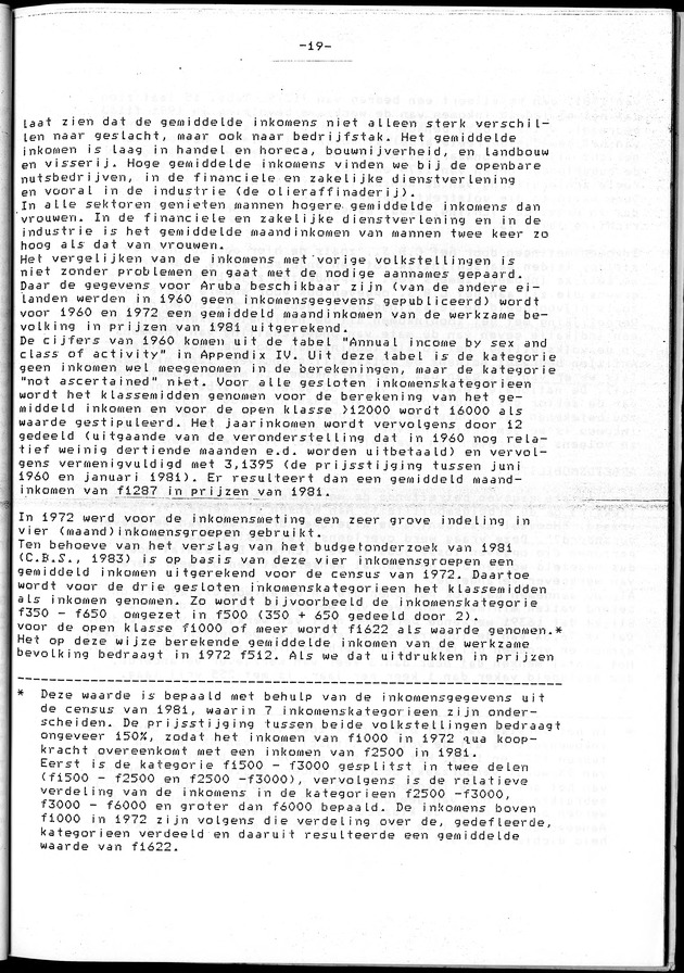 Censuspublikatie B.4 Ekonomische en sociaal-ekonomische karakteristieken van de Arubaanse bevolking - Page 19