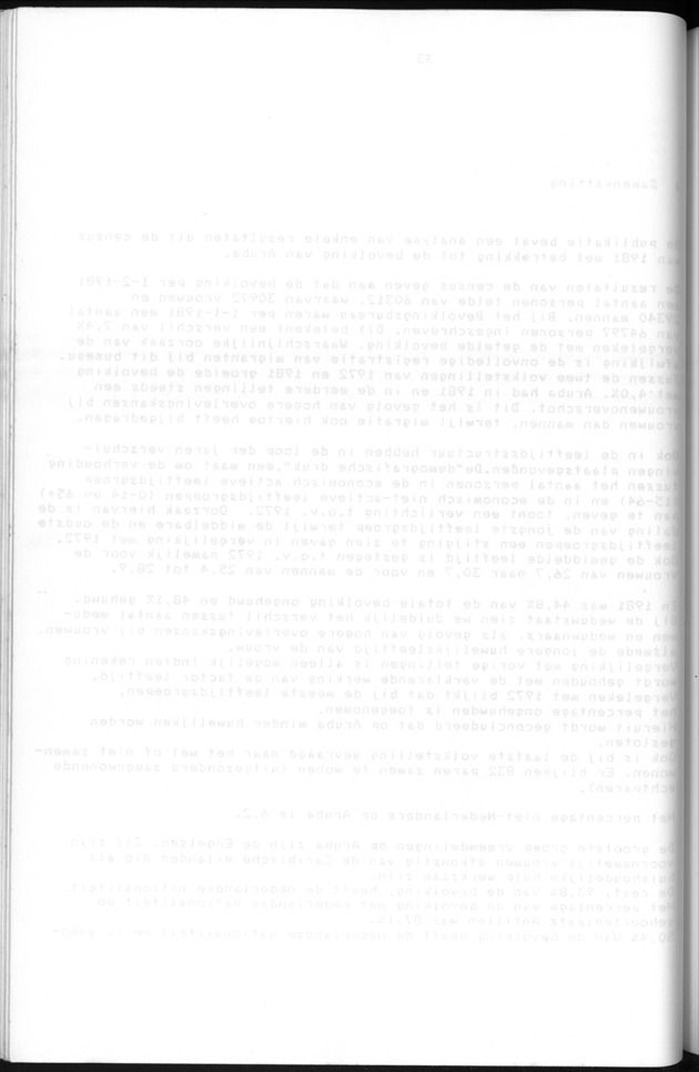 Censuspublikatie B.5 Enige kenmerken van de bevolking van Aruba - Blank Page