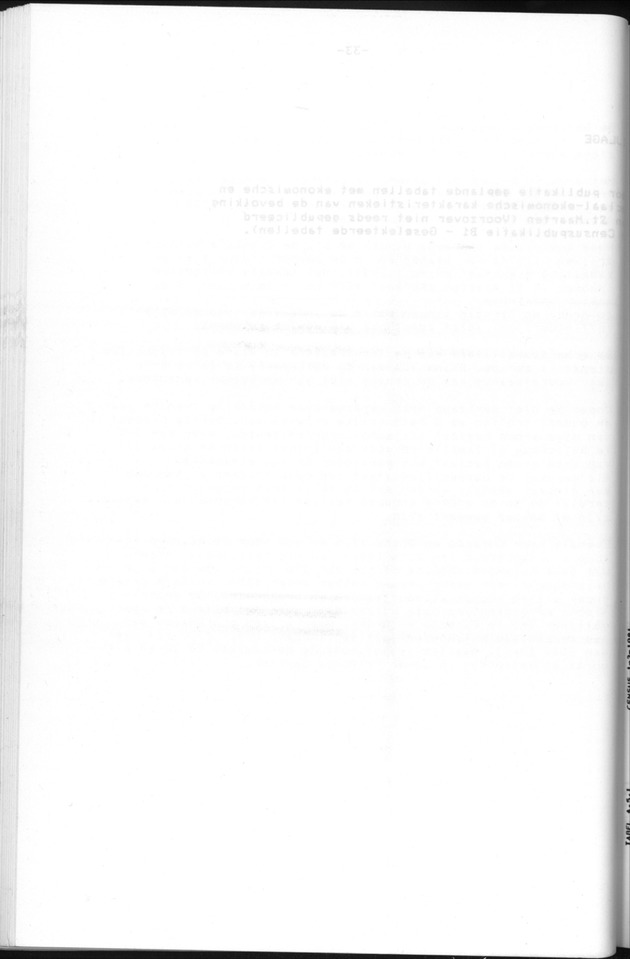 Censuspublikatie B.6 Ekonomische en sociaal-ekonomische karakteristieken van de bevolking van St.Maarten - Blank Page