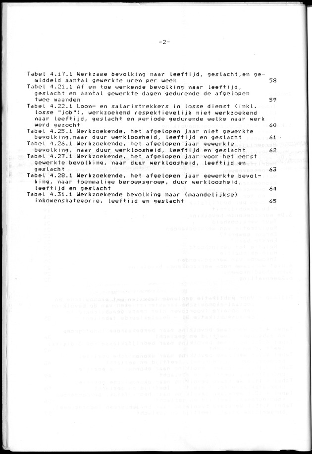 Censuspublikatie B.8 Ekonomische en sociaal-ekonomische karakteristieken van de Bonairiaanse bevolking - Page 2