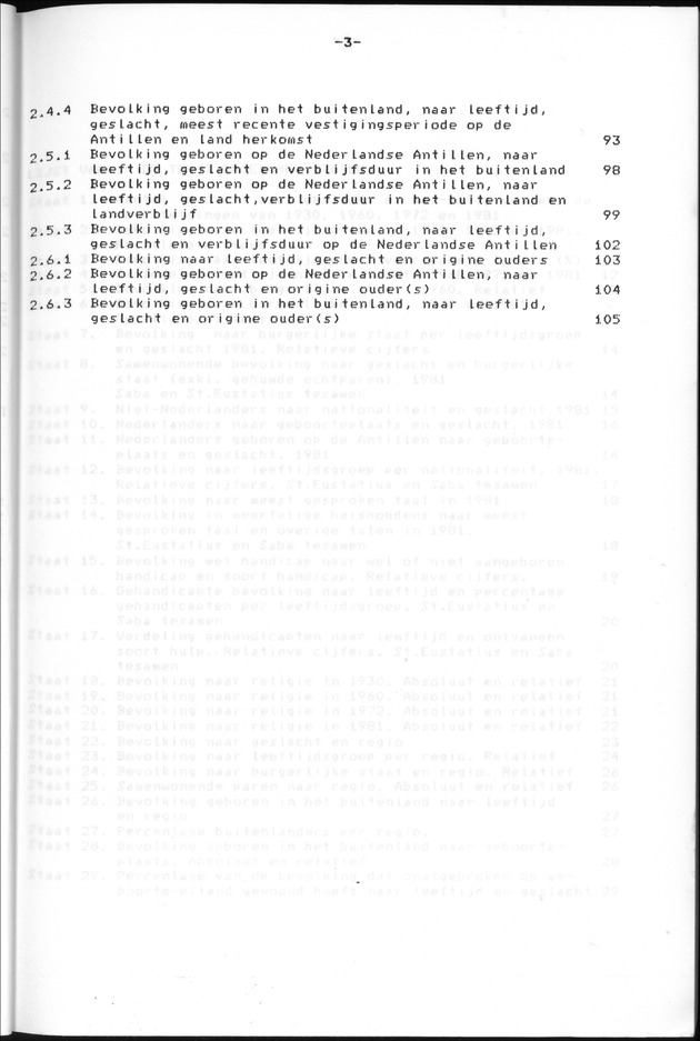 Censuspublikatie B.13 Enige kenmerken van de bevolkingen van St.Eustatius en Saba - Page 3