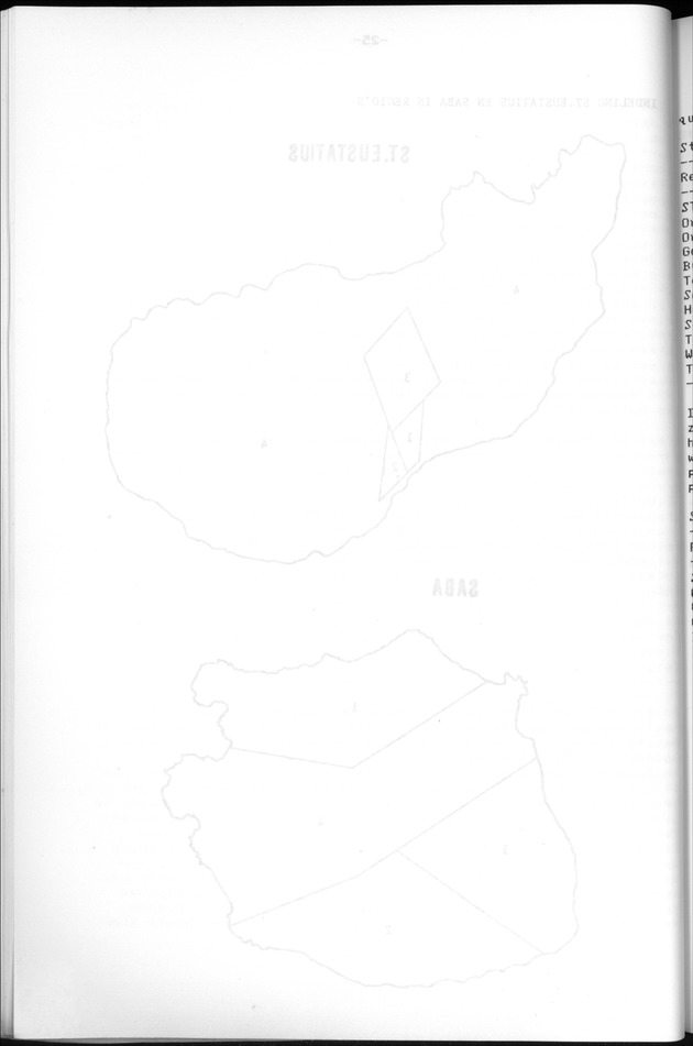 Censuspublikatie B.13 Enige kenmerken van de bevolkingen van St.Eustatius en Saba - Blank Page