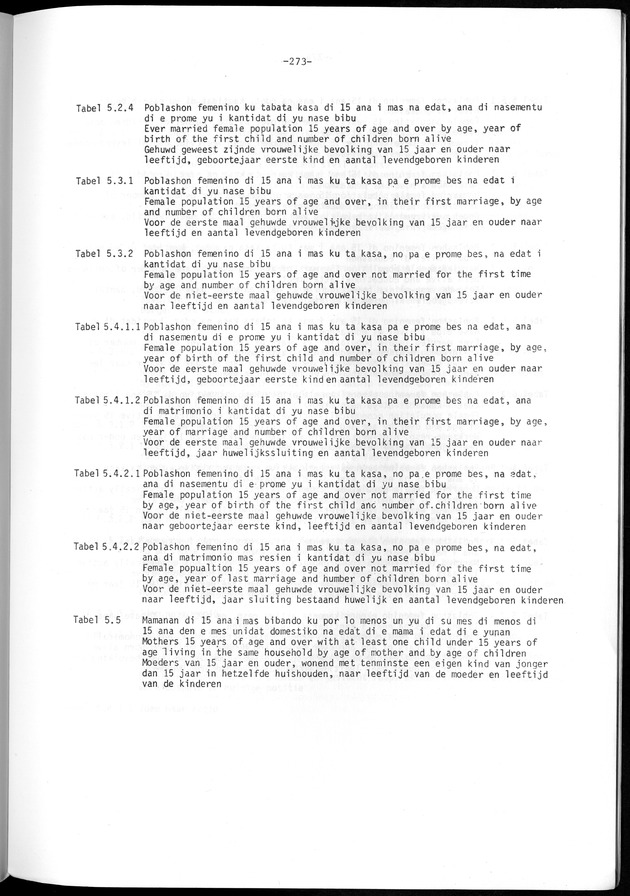 Geselecteerde tabellen - Page 273