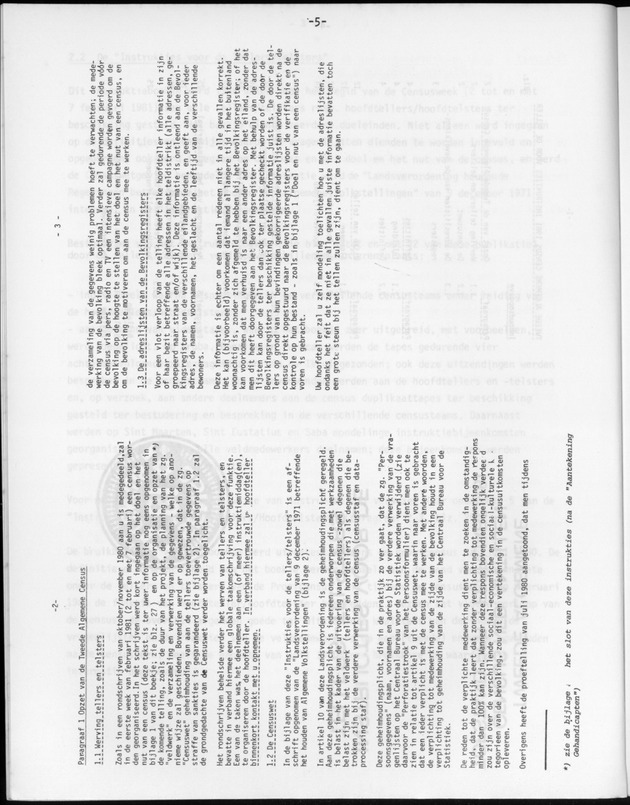 Opzet en organizatie, omschrijvingen van de gehanteerde definities en begrippen, gebruikte klassifikatiesystemen en geplande tabellenoutput - Page 5