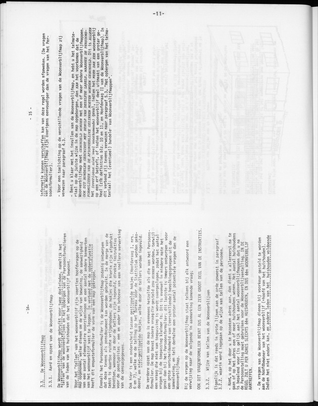 Opzet en organizatie, omschrijvingen van de gehanteerde definities en begrippen, gebruikte klassifikatiesystemen en geplande tabellenoutput - Page 11