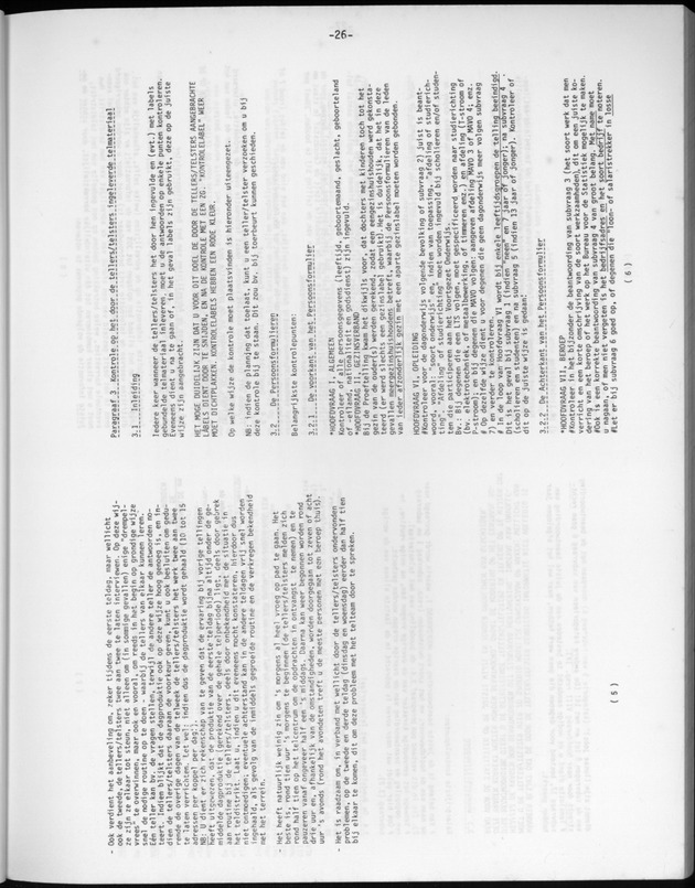 Opzet en organizatie, omschrijvingen van de gehanteerde definities en begrippen, gebruikte klassifikatiesystemen en geplande tabellenoutput - Page 26