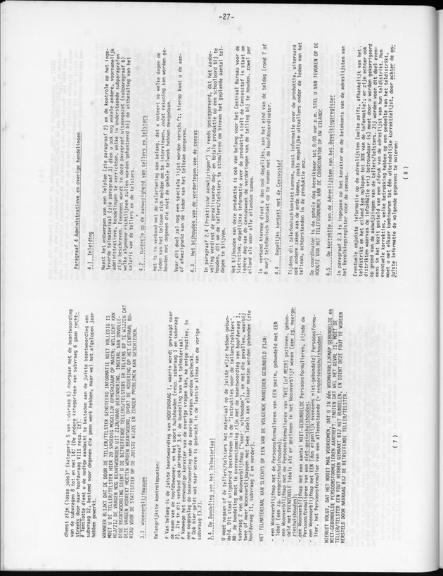 Opzet en organizatie, omschrijvingen van de gehanteerde definities en begrippen, gebruikte klassifikatiesystemen en geplande tabellenoutput - Page 27