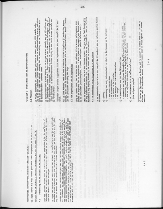 Opzet en organizatie, omschrijvingen van de gehanteerde definities en begrippen, gebruikte klassifikatiesystemen en geplande tabellenoutput - Page 28