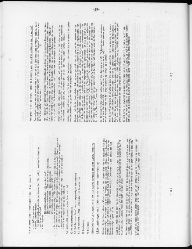Opzet en organizatie, omschrijvingen van de gehanteerde definities en begrippen, gebruikte klassifikatiesystemen en geplande tabellenoutput - Page 29