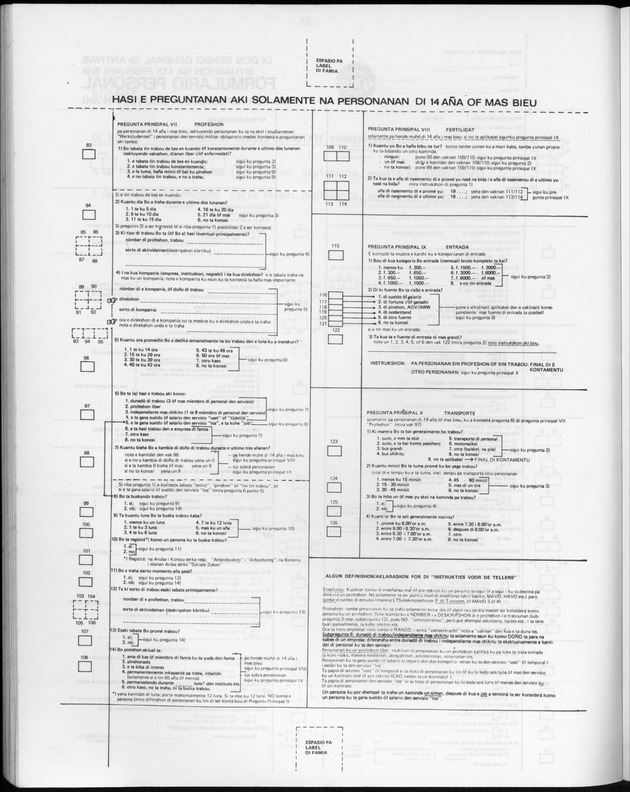 Opzet en organizatie, omschrijvingen van de gehanteerde definities en begrippen, gebruikte klassifikatiesystemen en geplande tabellenoutput - Page 87
